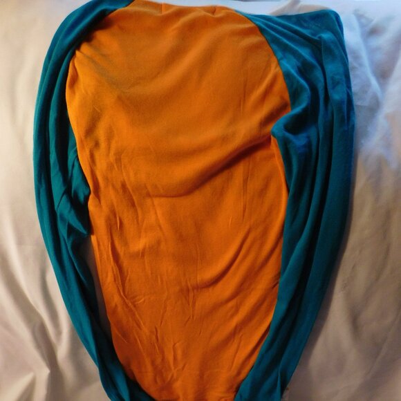 Touch by Alyssa Milano GIII Miami Dolphins NFL Women's Long Sleeve Shirt Medium - Picture 3 of 4